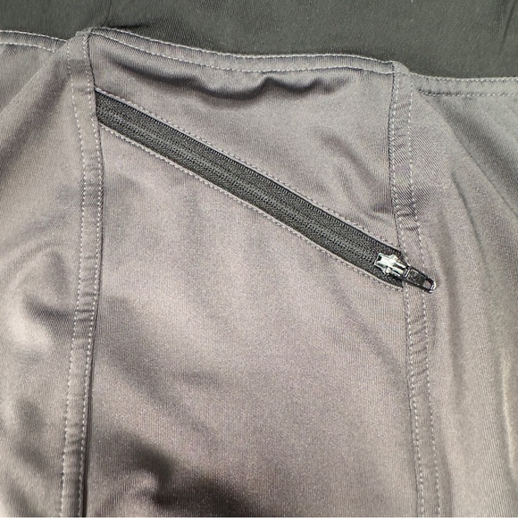 HYLETE Shorts Men XL 11" Athletic Zip Pocket Gray Drawstring Gym Train Workout - Picture 4 of 9